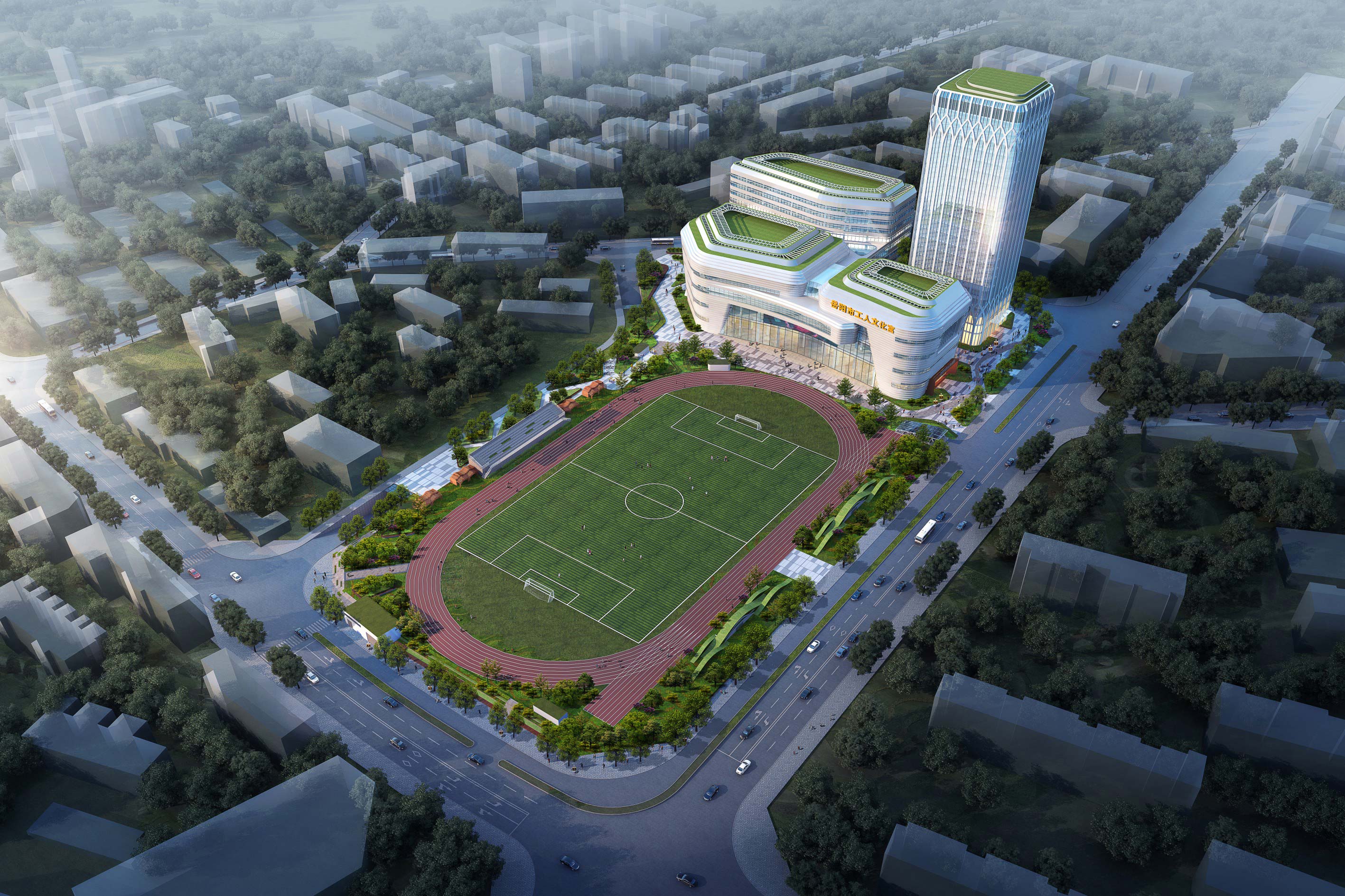 市工人文化宮及東風(fēng)廣場改擴(kuò)建