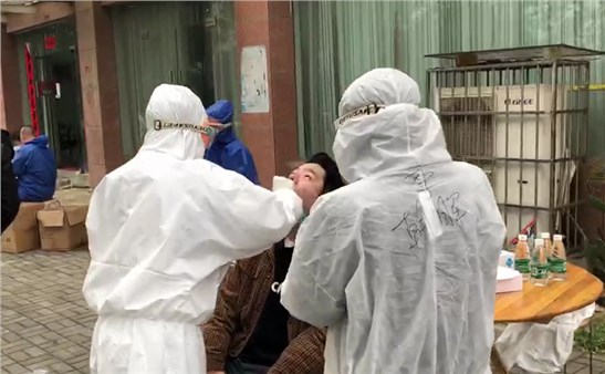 硬核暖心！市交投集團(tuán)公司為復(fù)工復(fù)產(chǎn)人員做核酸檢測(cè)