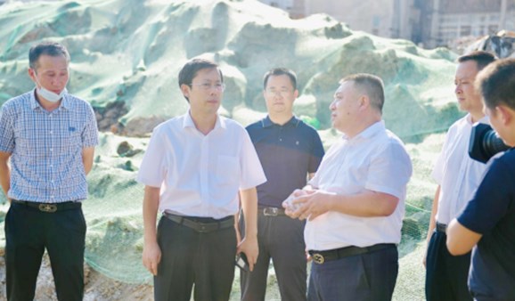 月底建成投用！王一鷗現(xiàn)場調(diào)研西環(huán)線人行天橋項(xiàng)目建設(shè)