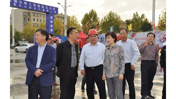 市委副書記、市長(zhǎng)李愛武調(diào)研公司G353項(xiàng)目建設(shè)