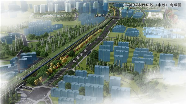 西、北環(huán)線6月28日一起通車，再也不怕堵堵堵了！