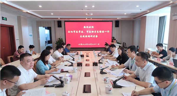 謝勝率隊前往湖南工商大學(xué)、中南大學(xué)考察交流